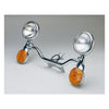 NC Spot light bar chrome - Honda: 00-07 VT1100C2 Sabre; 97-03 VT750CD Shadow A.C.E. Deluxe; 97-00 VT750C Shadow A.C.E.