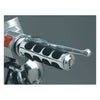 Kuryakyn ISO-grips chrome - Universal for 7/8" handlebars.   Note: Requires removal of any ribs on OEM throttle sleeves.