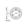 JT Rear Sprocket 1791.43 - Suzuki: 97-02  XF650V t/m K2 Freewind