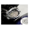 NC cast speedometer visor chrome - Yamaha: 07-15 XVS1300AT V Star 1300 Tourer; 07-15 XVS1300A V Star 1300.