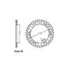 JT Rear Sprocket 859.48 - Yamaha: 98-03  FZS600 Fazer, Fazer SP