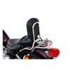 NC Paladin® Back rest kit chrome - 07-12 Yamaha XV250 Virago &  XVS250 V-Star