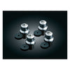 Kuryakyn luggage rack risers, chrome - 01-20 Honda Gold Wing GL1800 models (Excl. F6B).