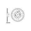 JT Rear Sprocket 278.38 - Honda: 75-79  CB400F1/2