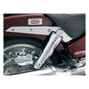 Kuryakyn reflector covers chrome - Honda: Rear on 02-07 VTX1800 (except VTX1800C) & 03-06 VTX1300R/S  Yamaha: Front on All Road Star, V Star 950 & 1100, Royal Star, Raider, Stryker, & Bolt Models