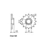 JT Front Sprocket 1577.15 - Yamaha: 99-03  XT600E