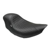 MUSTANG SHOPE SIGNATURE SERIES CAFÉ SOLO SEAT - Indian: 14-22 Chief, Chieftain(excl 2022 Chief); 14-22 Dark Horse; 15-22 Roadmaster; 16-22 Springfield