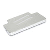 Battery top cover. Chrome - 91-96 Dyna (NU)