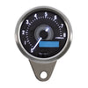 Daytona, Velona 60mm tachometer 8000RPM, polished stainless -