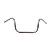 Apehanger handlebar, 10" rise 1" chrome - Pre-81 H-D with 1" I.D. risers