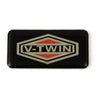 V-Twin logo inlay, master cylinder cover - Univ.