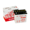 Yuasa, 12V lead-acid battery. 7Ah - 70-78 XL; 71-78 FX. Kickstart models (NU)