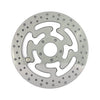 BRAKE ROTOR POLISHED SS - Right front: 15-23 Softail (excl. 2017 FXSE); 06-17 Dyna (excl. 2017 FXDLS); 08-23 Touring; 09-23 Trikes; 14-22 XL. (Models with 3.25" bolt circle mount holes only) (mount style 'B')