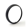 Outer trim ring, 7" Hydra headlamp. Black wrinkle - 49-59 FL, FLH Hydra Glide (NU)