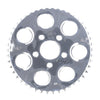 530 Chain conversion rear sprocket 46T. Chrome - 86-92 XL(NU); 92-99(NU) XL when converted to chain from belt to rear chain.