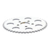530 Chain conversion rear sprocket 46T. Chrome - 86-92 XL(NU); 92-99(NU) XL when converted to chain from belt to rear chain.