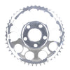 REAR SPROCKET, CHROME. 47T - 82-85 FXR; 73-99 style offset chop (NU)