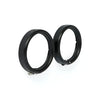 Recessed trim rings. Turn signals. Black - Front & rear on: 14-22(NU)FLHR (excl. FLHRXS); 98-19(NU)FLHRC; 88-13(NU)Touring (excl. FLHRS, FLHX; 04-13 FLTR); 2023(NU)FLHFB Electra Glide Highway King.   Rear only on: 2006(NU)FLST; 94-17(NU)FLSTN