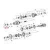 Thrust washer, clutch throw-out bearing - 18-23 Softail; L75-17(NU)B.T.; 21-23 Touring & Trikes. (excl. 15-17 B.T. with assist & slip clutch; 2017 M8)
