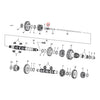 Thrust washer, clutch throw-out bearing - 18-23 Softail; L75-17(NU)B.T.; 21-23 Touring & Trikes. (excl. 15-17 B.T. with assist & slip clutch; 2017 M8)