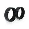 Recessed trim rings. Spotlamp. Gloss black - 62-23 H-D with passing lamp kit