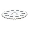 REAR SPROCKET, CHROME. 47T - 82-85 XL(NU)
