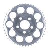 REAR SPROCKET, CHROME. 47T - 82-85 XL(NU)