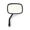 OEM style replacement mirror. Black - 65-UP H-D