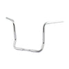 1-1/4" Dresser Apehanger, 17" rise, chrome - 82-23 FLH, FLHT, FLHX Touring with mech. & e-throttle, Batwing fairing and 1" I.D. risers