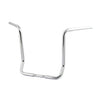 1-1/4" Dresser Apehanger, 19" rise, chrome - 82-23 FLHT, FLHX Touring with mech. & e-throttle, Batwing fairing and 1" I.D. risers