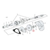 Thrust washer, starter shaft housing - 65-71 FL; 67-80 XL (NU)