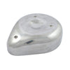 Teardrop air cleaner assembly. Polished aluminum - H-D with Keihin, Bendix or Tillotson carbs (excl. CV)