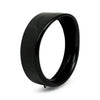 Recessed trim ring with visor. 7" headlamp. Black - 94-17(NU)FLS/S/TF/TFB/TFBS, FLSTN; 15-21 FLRT