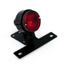 Runaround taillight. Black. With bracket - UNIVERSAL