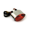 Mini Cateye Taillight. Chrome - Universal