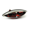L.A. taillight. Dual bulb. Chrome - Universal