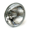 Headlamp unit H4. Ribbed lens. 7" -