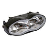 Oval shorty, double H3 headlamp. No housing. Clear lens -