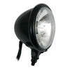 Bates style 4-1/2" 35/35W headlamp. Black -