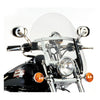 NC Low Boy Heavy Duty™ Windshield - Clear - Use 509570/35MM; 500294/39MM; 500236/41MM mount kit
