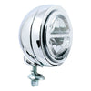 4-1/2" FL style LED spotlamp. Chrome -