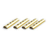 Paughco, 40-99 pushrod cover retainer set. 4-hole style - 40-47 74" Knuckle; 66-84 Shovel; 84-99 Evo B.T. (NU)