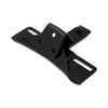 License plate bracket OEM style, 3-hole. Black - L75-98 XL; 76-84 FL; 71-85 FX; 82-98 FXR  FLST(NU)