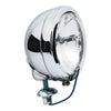 FL style spotlamp, 4-1/2". Chrome, clear lens -