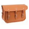 1936 Long Distance leather saddlebag set. Brown -