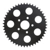 REAR SPROCKET, BLACK. 47T - 73-85 4-SP B.T.; 79-81 XL(NU)