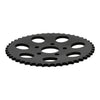 REAR SPROCKET, BLACK. 47T - 73-85 4-SP B.T.; 79-81 XL(NU)