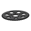 REAR SPROCKET, BLACK. 48T - 73-85 4-SP B.T.; 79-81 XL