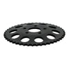 REAR SPROCKET, BLACK. 46T - 82-85 FXR; 73-99 style offset chop (NU)