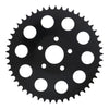 REAR SPROCKET, BLACK. 49T - 82-85 FXR; 73-99 style offset chop (NU)